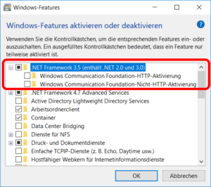 Mehr über den Artikel erfahren Microsoft .NET Framework 3.5 auf Windows 10 offline installieren