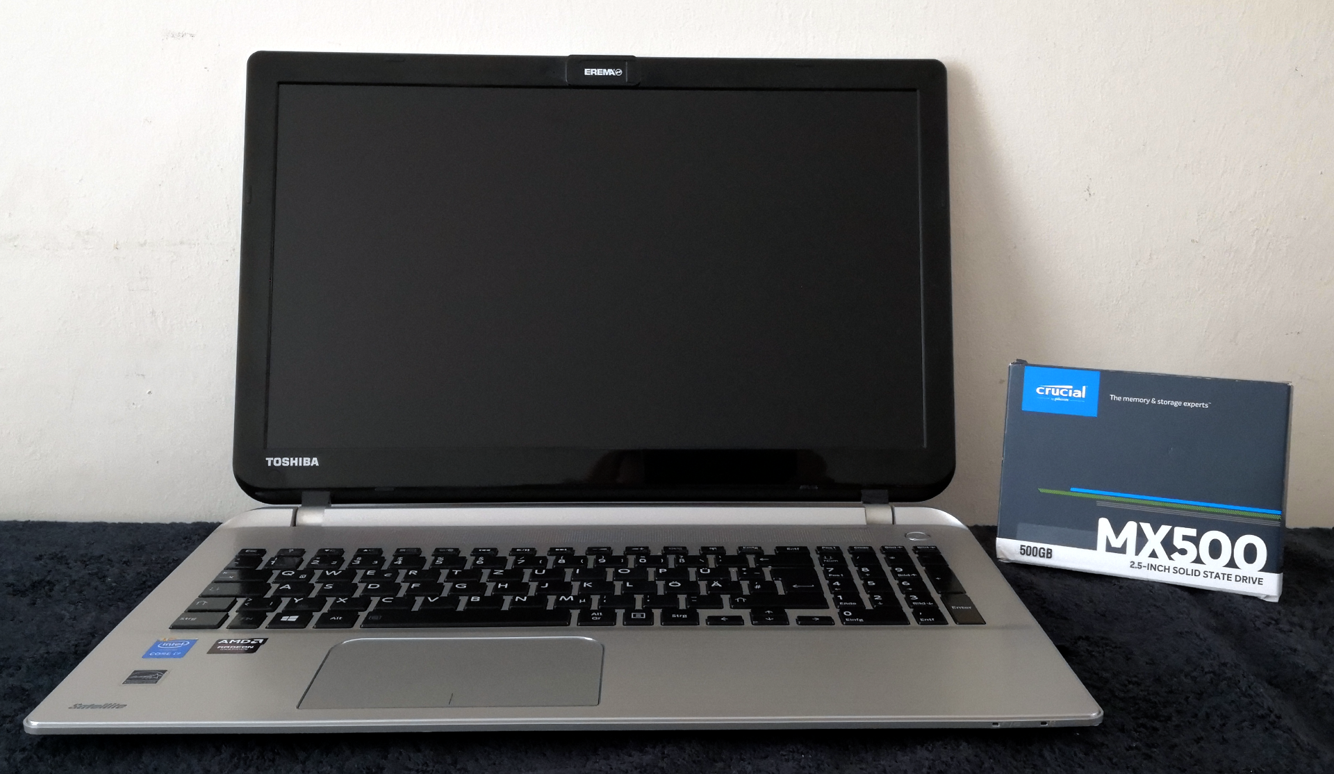 Toshiba Satellite S-50 SSD satt HDD