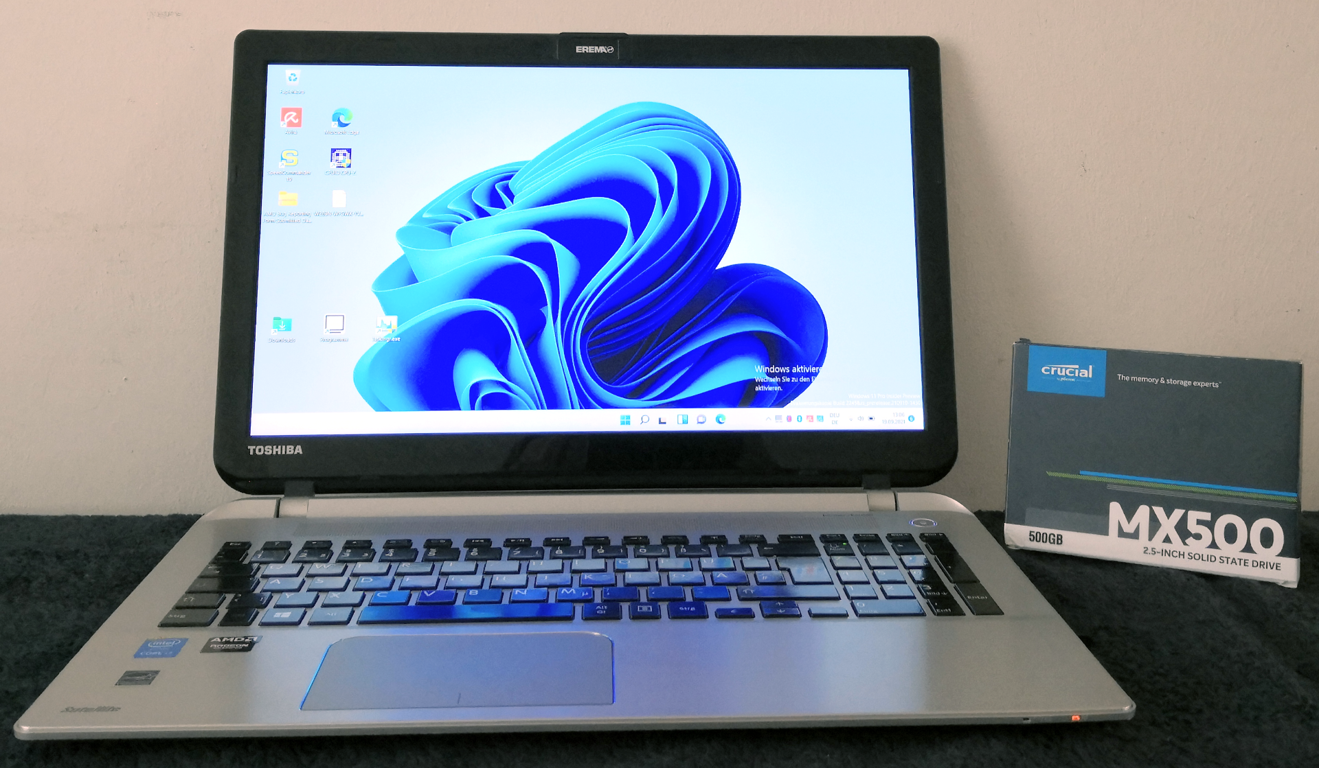 Ist das Notebook Toshiba Satellite S-50 mit Windows 11 Vorabversion betreibbar?